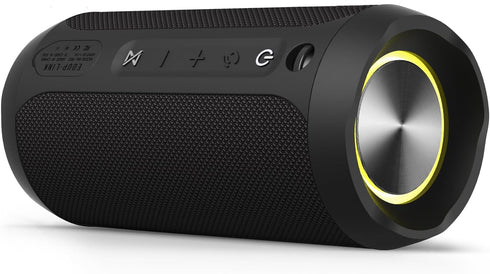 EDUPLINK Bluetooth Speaker, Portable Wireless, Waterproof IPX7, TWS Pairing Stereo, Built-in Microphone, Long Playtime