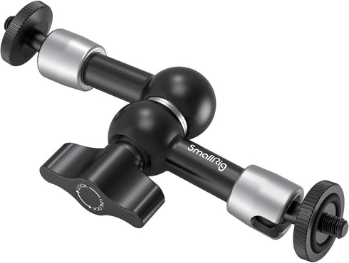 SmallRig 5.5 Inches Adjustable Friction Magic Arm, 1/4" Screw for LCD Monitor/LED Lights - 2065B
