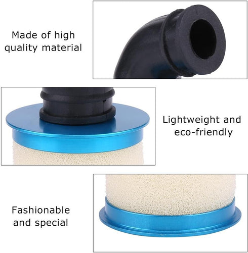 1/10 94122/188 RC Air Filter, Replacement Air Filters for Scale RC Cars Compatible with (Blue)
