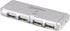 Manhattan 4-Port Hi-Speed USB Pocket Hub in Silver (160599)