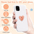 Qianyu 16 PCS Heart Cell Phone Ring Holder Metal Phone Ring Holder Adhesive Metal Phones Finger Grip Loop Heart Grip