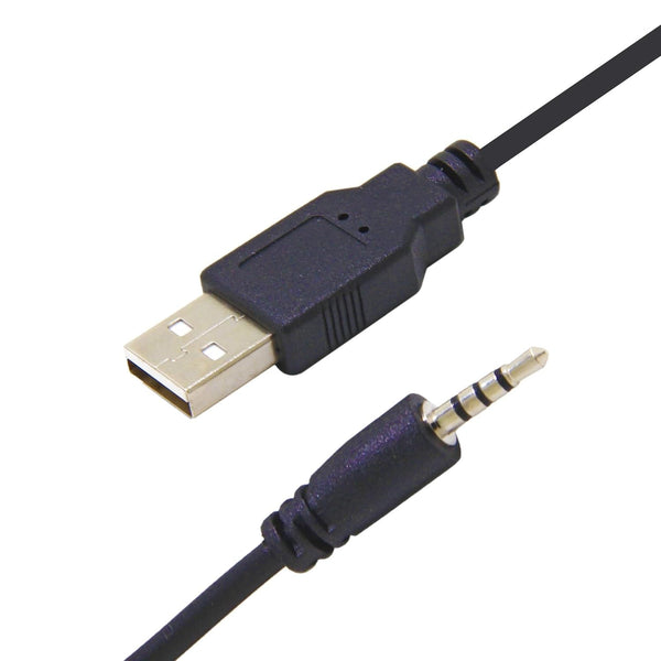 Ancable USB to 2.5mm Male Headphone Charger Cable for JBL Synchros E30 E40BT E45BT E50BT Wireless Headphones