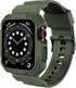 OROBAY Compatible with Apple Watch Band 41mm 40mm 38mm, Rugged Shockproof Strap with Case for iWatch SE2 Series