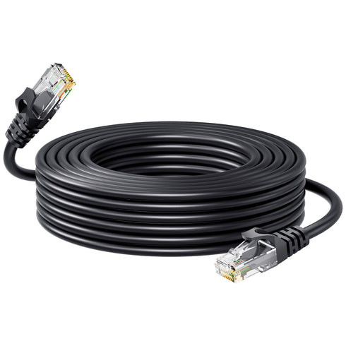 50ft 15M Cat6 Ethernet Cable, RJ45 LAN Patch Cable, 24AWG UTP CAT6