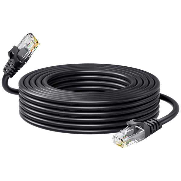 50ft 15M Cat6 Ethernet Cable, RJ45 LAN Patch Cable, 24AWG UTP CAT6