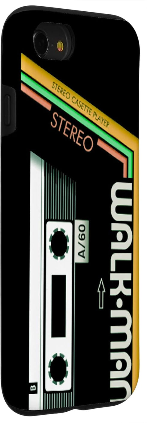iPhone SE (2020) / 7 / 8 Vintage Walkman Retro Music Cassette Case