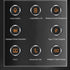 PUSOKEI Single Ear Bluetooth Earpiece, Waterproof 270° Rotatable Handsfree Headset with Mic for Business Office Driving