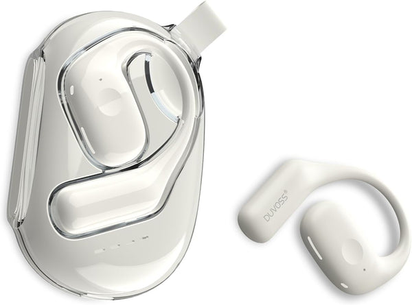 Open Ear Headphones, True Wireless Earbuds with Microphone, Bluetooth 5.3, IPX4 Waterproof, Earhooks for Workouts
