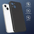 FanTEK 13 Phone Case Compatible with iPhone Mini Case, Anti-Scratch & Fingerprint Phone Case Protective Cover, Matte
