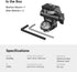 SmallRig Adjustable Camera Monitor Mount for ARRI-Style, 360° Swivel & 180° Tilt Monitor Holder, 2903B