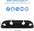 Cable Clips 3PCS Cord Wire Organizer, 4 Hole Silicone Cable Harness for Office and Home Desk.