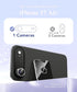 9H BERFY Camera Lens Protector for iPhone Air, Glitter Bling Aluminum Alloy Metal Ring, Tempered Glass Camera Cover