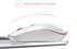 J JOYACCES Wireless Keyboard Mouse, Compact Ultra Slim 2.4G for Windows, Computer, Desktop, PC, Laptop (Pink)