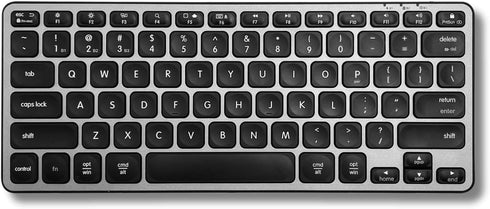 Macally Bluetooth Keyboard for Mac, Premium Multi Device Keyboard for MacBook Pro/Air, iMac, iPad, Laptop, and PC