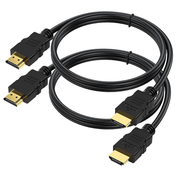 Vorothin HDMI Cable 6 FT 2-Pack, 4K HDMI Computer Monitor Cable 6FT, Shielded