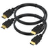 Vorothin HDMI Cable 6 FT 2-Pack, 4K HDMI Computer Monitor Cable 6FT, Shielded