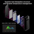 J2601 Portable Power Bank - 35W Fast Charging with PD 3.0 + QC 3.0 Technology, 10000mAh Battery Pack