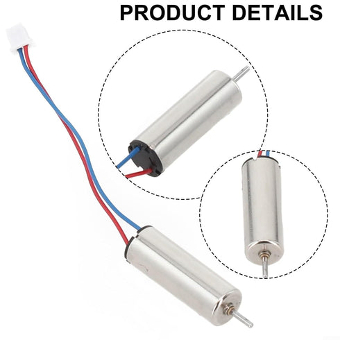 7mm 20mm 12V 24000RPM FABULETTA Coreless Motor for Mini X DC High Suitable for Hobby Toys, Model Kits, and Digital