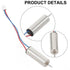 7mm 20mm 12V 24000RPM FABULETTA Coreless Motor for Mini X DC High Suitable for Hobby Toys, Model Kits, and Digital