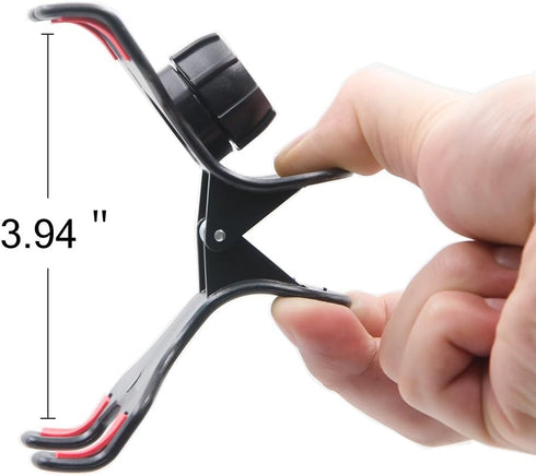 Universal Lazy Bracket Mobile Phone Stand - Flexible Gooseneck Long Arm Clip (Metal)