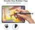 Stylus Pens for Touch Screens(2-Pack), Sensitivity & Precision Stylus Pens for iPhone/iPad Pro/Samsung Galaxy/Tablets and All capacitive Touch Screen Devices + 4 Replaceable Rubber Tips