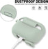 ATUAT for AirPods Pro 1st/2nd Generation Case Cover - Protective Silicone Skin with Keychain for Apple AirPods