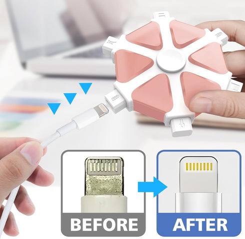 iPhone Cleaning Kit, Multi-Tool for Charging Port Cleaning, Phone Repair & Restore Tool, Cell Phone Cleaner for iPhone