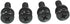FocalTop KDL-70W850B, KDL-V40XBR1, XBR-55X900B, XBR-65X900B Replacement TV Base Stand Pedestal Leg Screws for Sony