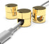 Gold Cable Anchors for Desk Organization | Premium Aluminum Cord Organizers | Charger & Cable Management Clips (3 Pack)
