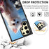 Samsung Galaxy S24 Ultra 5PCS Phone Case - Soft Anti-Slip Rubber & Printable Aluminum, Slim Fit, Custom DIY, Black.