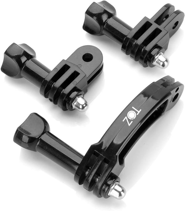 TOZ TZN-S03 GoPro Accessories Kit, Universal Rotary Extension Arm Mount Set for Hero 4 3 3+ 2 1 with Adapter Thumbscrew