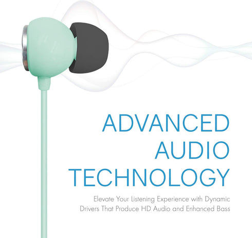 Realm USB-C Earbuds, High Fidelity in Ear Headphones with Built-in Microphone, Compatible with Google, Samsung, Huawei