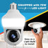 Pro Security Camera with 80 Watt LED Light, Two Way Talk, HD Video WiFi Smart Camera for Indoor Outdoor