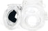 MUZIRI KINOKOO Fuji Mini Pal Camera Clear Case with Selfie Mirror - Hard PC Crystal Clear Protective Case for Instax