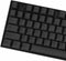PBT Keycaps 60 Percent - Black 142 Keys Keycap Set Cherry Profile DYE-Sub for 60/61/65/68/75/98 Mechanical Keyboards