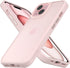Designed for iPhone 15 Case, 4FT Military Grade Drop Protection, Translucent Matte Hard Back with Soft Edge Airbag