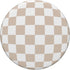 Checkerboard Swirl Tan Sand Beige PopSockets Standard PopGrip 60s 70s