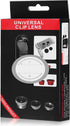 External Lens for Mobile Phone 3-in-1 Fisheye Macro Wide Angle Lens with Clip for iPhone and Smartphones