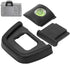 High-Performance Camera Eye Cup - Durable Plastic & Rubber