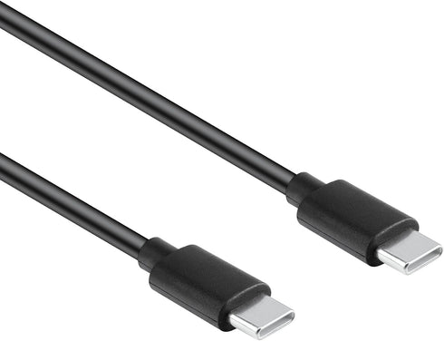 6ft 100W G5 HSN-IX02 L56523-001 Black USB-C to USB-C Data Sync Power Adapter Charger Cord Cable Compatible with HP Dock