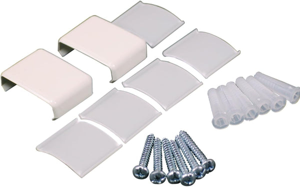 Legrand Wiremold NM9-10 Nonmetallic Plastic Raceway, Accessory Pack with Screws, Anchors, Wire Clips, Joint Cover (1
