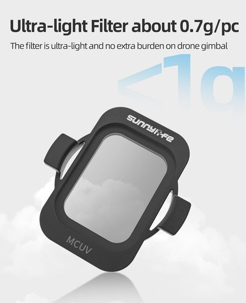 Camera Lens Filters Compatible for DJI AVATA 2,ND Filter Set UV CPL ND8 ND16 ND32 ND64 ND128,Optical Glass Filters Drone Lens Accessories (ND8)