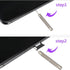 IOUALEY 6 Pack SIM Card Removal Tool, Sim Card Tray Opening Tool Eject Pins Needle Opener Ejector Compatible with All