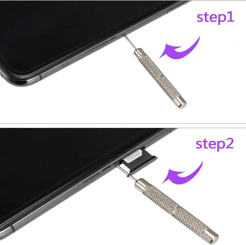 AYWFEY 7Pcs (7Styles) SIM Card Removal Openning Tool Tray Eject Pins Needle Opener Ejector Compatible with All iPhone