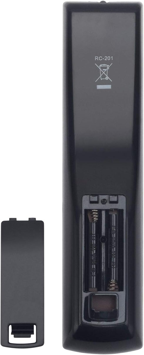RC-201 Replacement Remote Control for Polaroid LCD TV DVD Combo Models 2006, 1513-TDXB, 1913-TDXB, and More