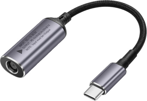 SinLoon PD 140W DC7450 to USB C Cable, 7.4mm x 5.0mm Female to Type C Male Power Charging Cable for Devices