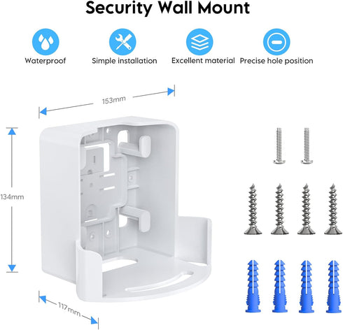 XLTTYWL eero Pro 7 Wall Mount Kit, Outlet Mount Bracket for Space & Cable Management, Compatible with eero Pro 7