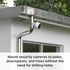Holicfun No-Drill Outdoor Security Camera Pole Mount, Compatible with Ring, Blink, Eufy, Wyze, Arlo, Google Nest,