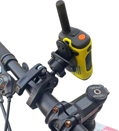 Motorcycle Walkie-Talkie Mount, Bike Bicycle Radio Holder for Baofeng UV5R, Motorola Talkabout, Kenwood