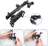 JoyHuaTrade 360 1/4'' Dual Holder Smartphone and Tablet Tripod Mount Adapter, Universal Rotation Adjustable Clip Stand